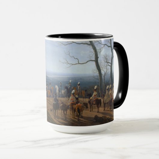 Mug Le siège de Kosel-Wilhelm von Kobell (Devant droit)