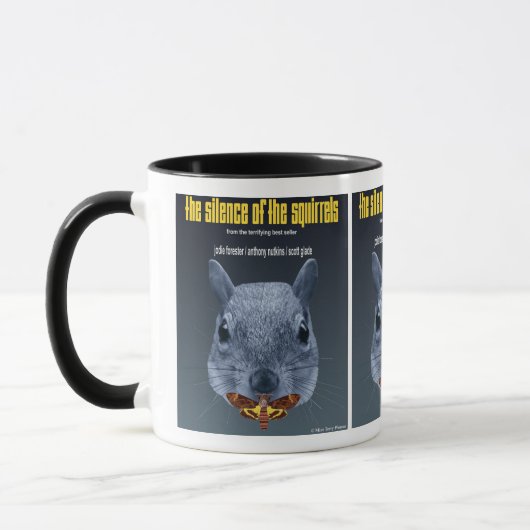 Mug Le silence des écureuils - une parodie (Gauche)