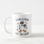 Mug Le Silence Est Doré, La Bande Ducale Est Argent (Gauche)