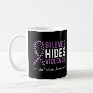 Mug Le silence masque la violence domestique Sensibili