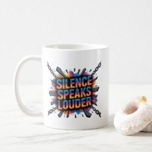 Mug Le silence parle plus fort