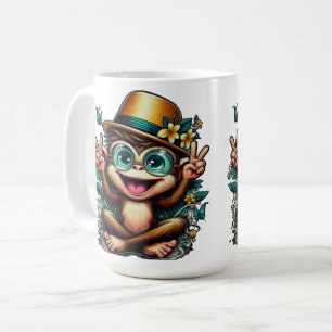 Mug Le singe de la paix