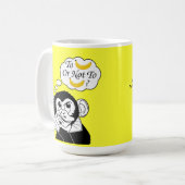 Mug Le singe de Shakespeare (Devant gauche)