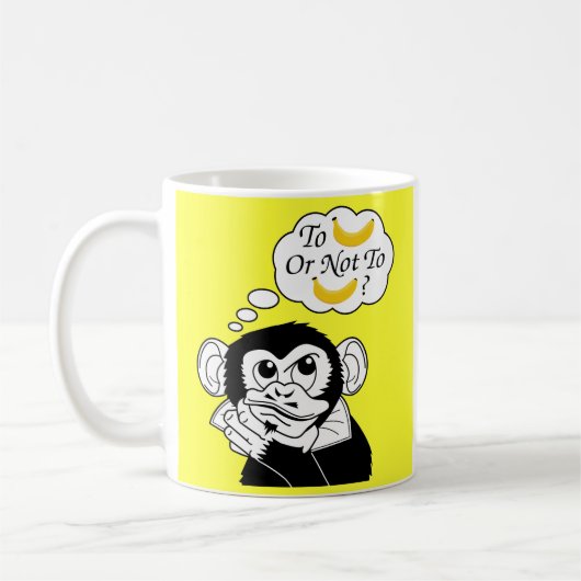 Mug Le singe de Shakespeare (Gauche)