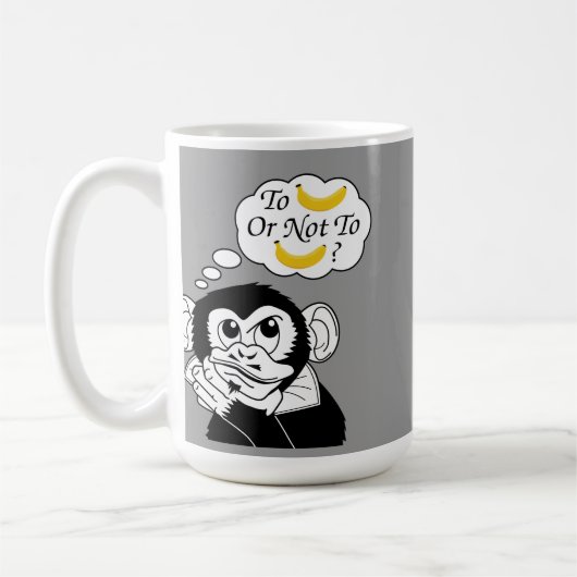 Mug Le singe de Shakespeare (Gauche)