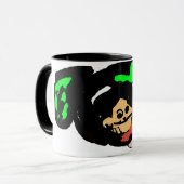 Mug Le singe est mignon (Devant gauche)