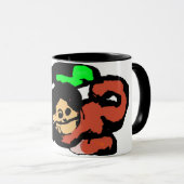 Mug Le singe est mignon (Devant droit)