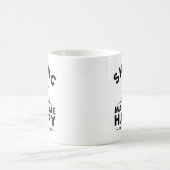 Mug Le Ski Me Rend Heureux De Vous Pas Tant (Centre)