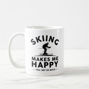 Mug Le Ski Me Rend Heureux De Vous Pas Tant