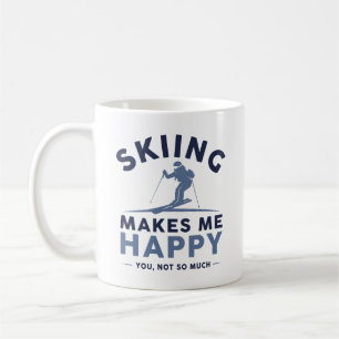 Mug Le Ski Me Rend Heureux De Vous Pas Tant