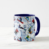 Mug Le snowboard n'est pas tout (Devant droit)