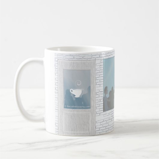 Mug Le Social Introverts (Gauche)