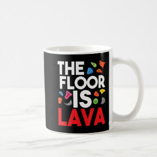 Mug Le Sol Est Lava Bouldering Wall Climber Rock Cl