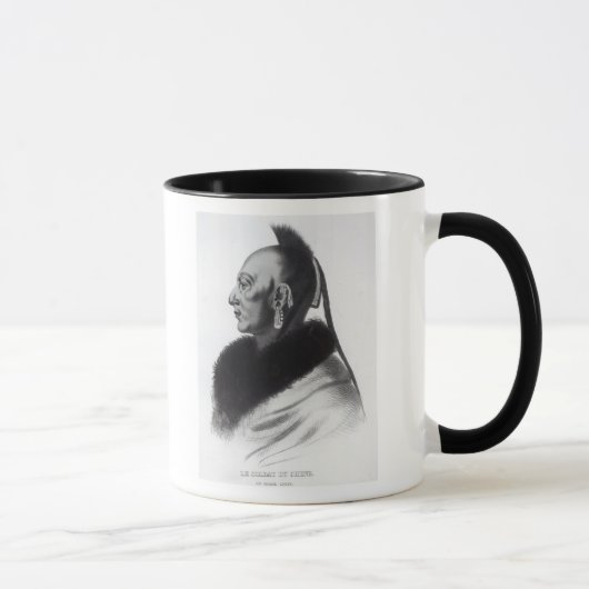 Mug Le Soldat du Chene, un chef d'Osage (Droite)
