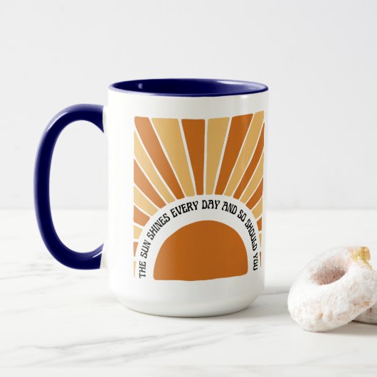 Mug Le Soleil Brille Tous Les Jours Et Si Vous Êtes 11 (Avec donut)