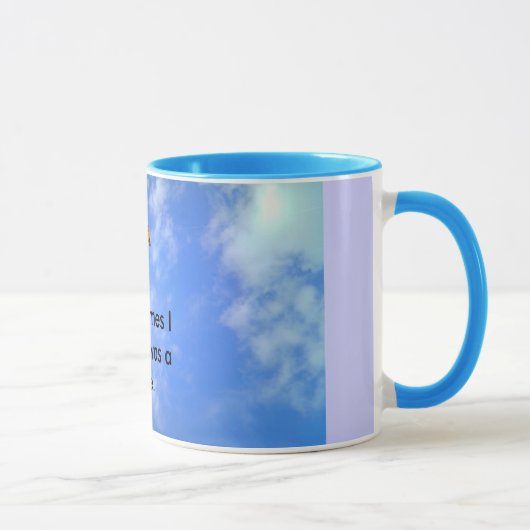 Mug le souhait I était un cerf-volant (Droite)