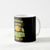 Mug Le sourire des feux de camp devient vieux camping (Devant droit)