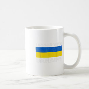 Mug Le Soutien De L'Ukraine Je Prends Position Avec L'
