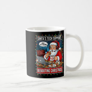 Mug Le soutien technique du Père Noël_ Réinitialiser N