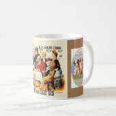 Mug "Le spectacle du chien" (Devant droit)