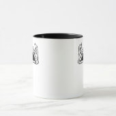 Mug Le Squelette Met La Tête D'Un Coeur (Centre)