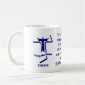 Mug Le St Francis de la citation d'Assisi (Gauche)