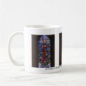 Mug Le St Francis du verre souillé d'Assisi (Gauche)