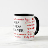 Mug Le Stress Du Patron, Le Détenteur, La Plaisanterie (Devant droit)