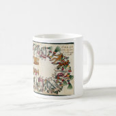 Mug Le style dansant des danseurs Noble Aztèque (Devant droit)