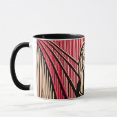 Mug Le style d'illusion d'optique Scream MUNCH BAUHAUS (Gauche)