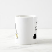Mug Le stylo est plus puissant que l'épée (Centre)