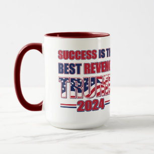 Mug Le succès est la meilleure revanche Trump 2024