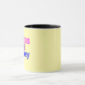 Mug Le succès est un voyage - Motivation (Centre)