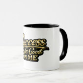 Mug Le succès me va bien Cadeau en or (Devant droit)