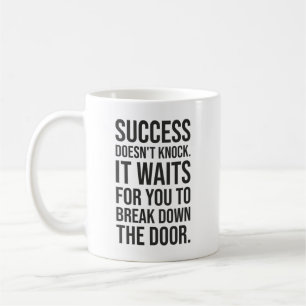Mug Le succès ne s'arrête pas - Motivation énorme