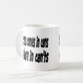 Mug Le succès peut motiver la soumission (Devant gauche)