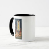 Mug Le successeur de Thurston Kellar - Une femme dans  (Devant gauche)