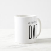 Mug Le super héros original (Devant droit)