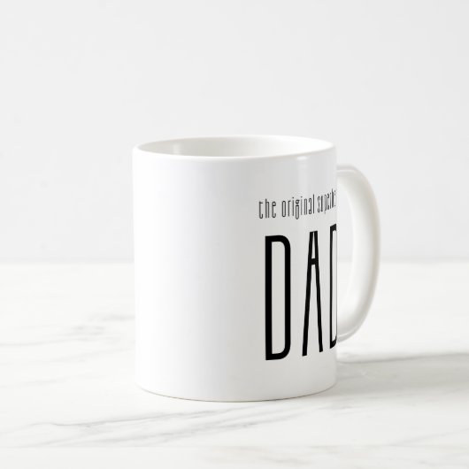 Mug Le super héros original (Devant droit)