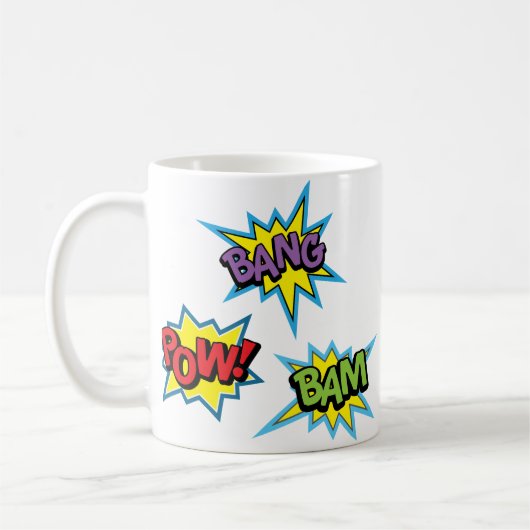 Mug Le Superhero Burns (Gauche)