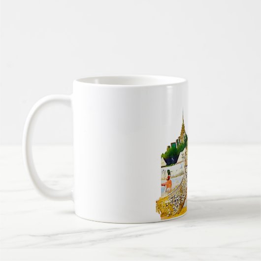 Mug Le Suphannahong de la barque royale (Gauche)