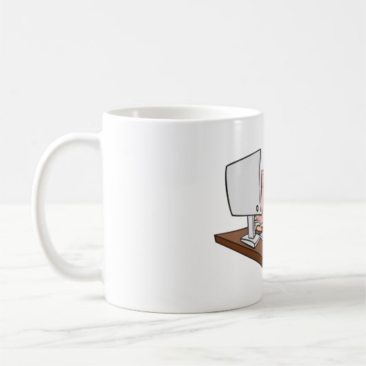 Mug Le Support Technique A Blessé Une Bulle (Gauche)