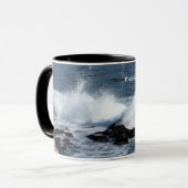 Mug Le surf de l'océan Pacifique (Devant gauche)