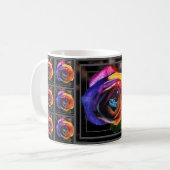 Mug Le surf du Rose arc-en-ciel (Devant gauche)