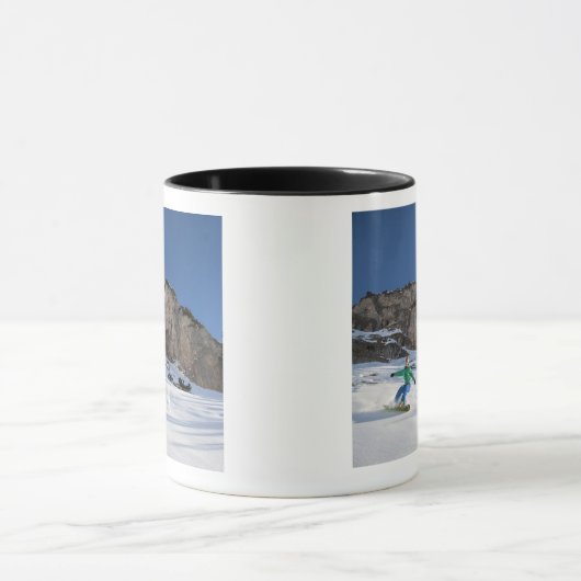 Mug Le surfeur libèrent l'équitation (Centre)