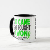 Mug Le survivant de lymphome de Non-Hodgkins qu'il est (Devant gauche)