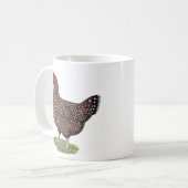 Mug Le Sussex :  Poule tachetée (Devant gauche)