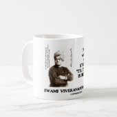 Mug Le Swami Vivekananda surgissent arrêt éveillé pas (Devant gauche)
