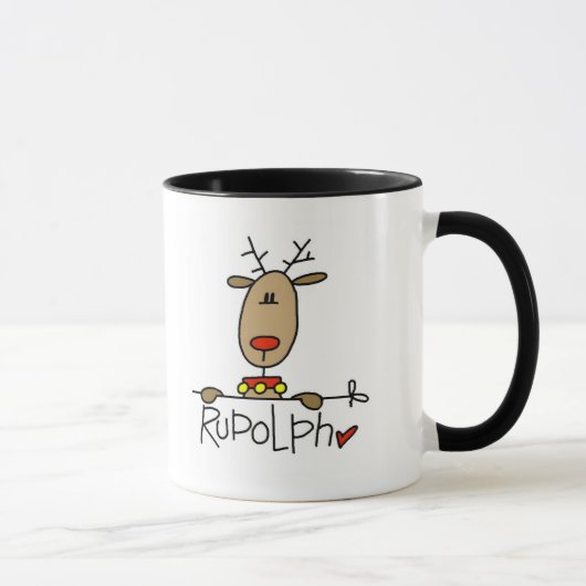 Mug le T-shirts et les cadeaux de renne (Droite)