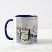 Mug Le tableau de Claude Monet, La Pie (Gauche)